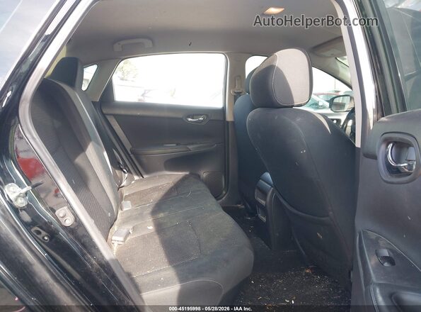 3N1AB7AP7KY332757 2019 NISSAN SENTRA Black Vista de la etiqueta del VIN