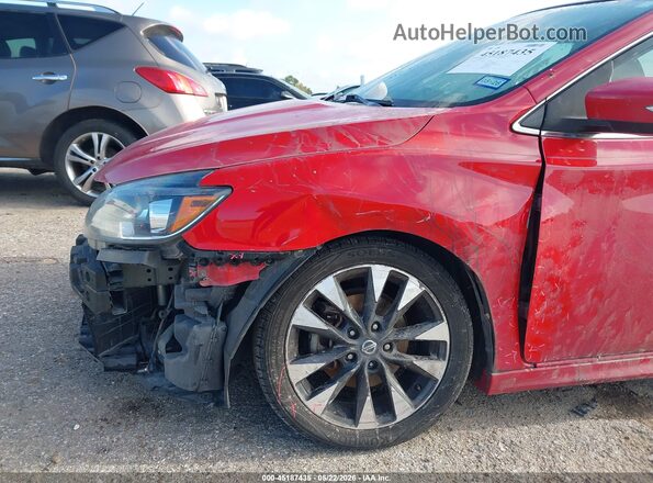 3N1AB7AP7KY332791 2019 NISSAN SENTRA Red 