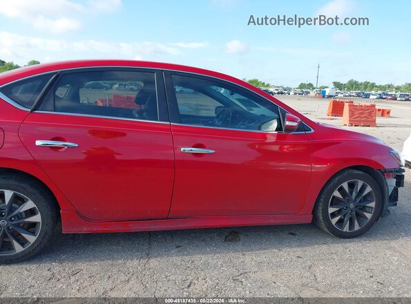 3N1AB7AP7KY332791 2019 NISSAN SENTRA Red 