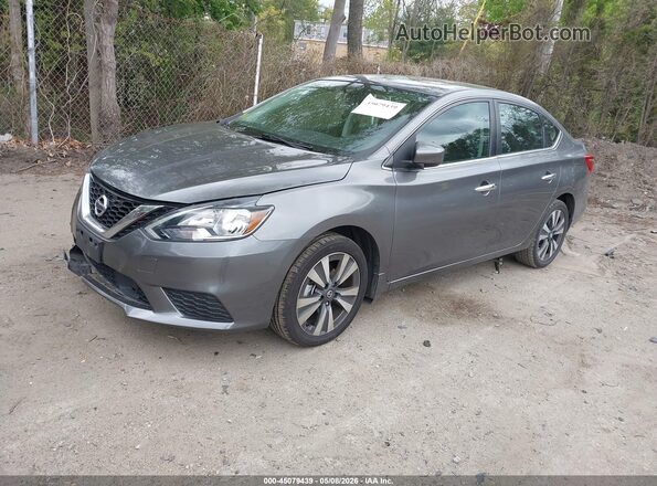 3N1AB7AP7KY380985 2019 NISSAN SENTRA Gray 