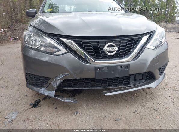 3N1AB7AP7KY380985 2019 NISSAN SENTRA Gray 