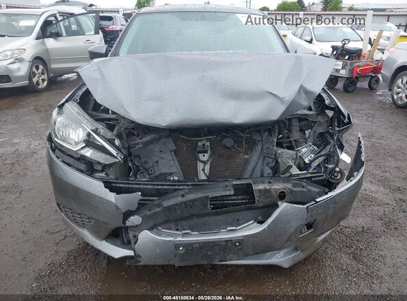 3N1AB7AP7KY406632 2019 NISSAN SENTRA Gray 