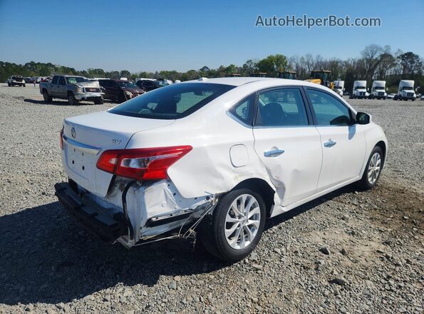 3N1AB7AP7KY409076 2019 NISSAN SENTRA Белый 