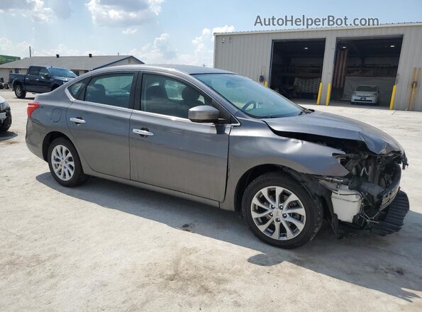 3N1AB7AP7KY413435 2019 NISSAN SENTRA Silver 