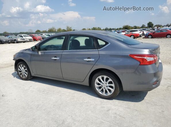 3N1AB7AP7KY413435 2019 NISSAN SENTRA Silver 