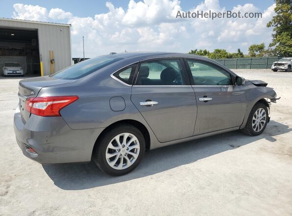 3N1AB7AP7KY413435 2019 NISSAN SENTRA Silver 