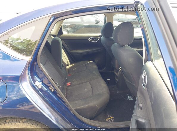 3N1AB7AP7KY423026 2019 NISSAN SENTRA Blue Widok naklejki z numerem VIN