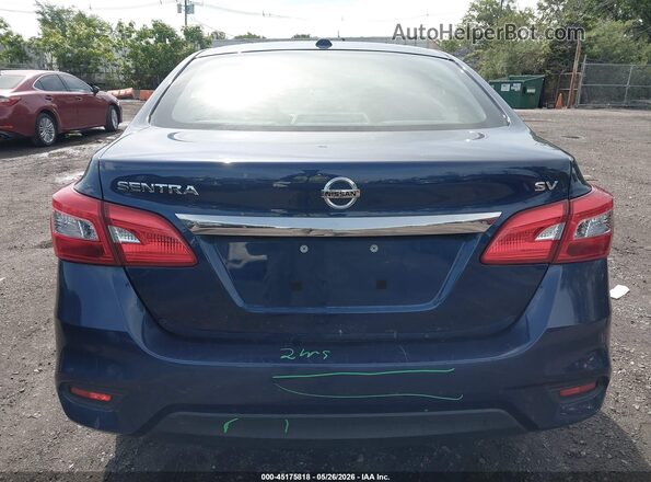 3N1AB7AP7KY423026 2019 NISSAN SENTRA Blue 