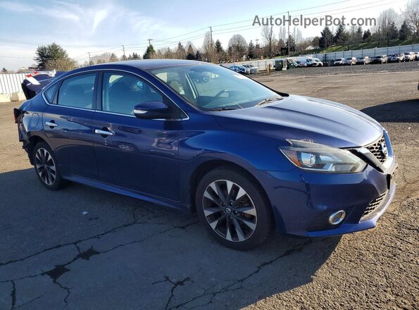 3N1AB7AP7KY451036 2019 NISSAN SENTRA Синий 