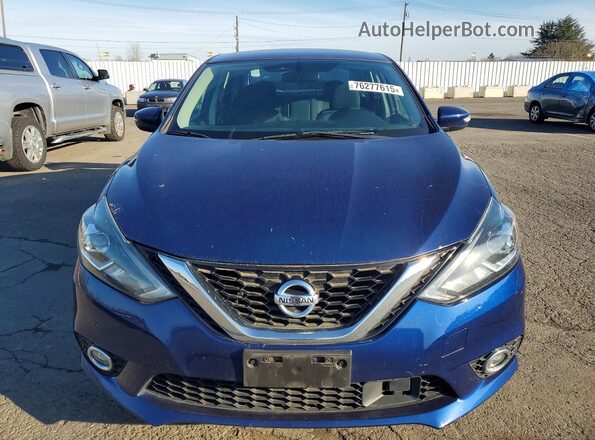 3N1AB7AP7KY451036 2019 NISSAN SENTRA Синий 