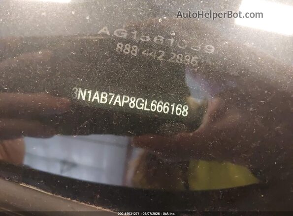 3N1AB7AP8GL666168 2016 NISSAN SENTRA Blue 
