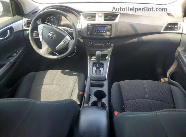 3N1AB7AP8GY237129 2016 NISSAN SENTRA Blue Widok deski rozdzielczej