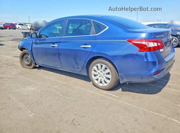 3N1AB7AP8GY237129 2016 NISSAN SENTRA Blue Tył lewy