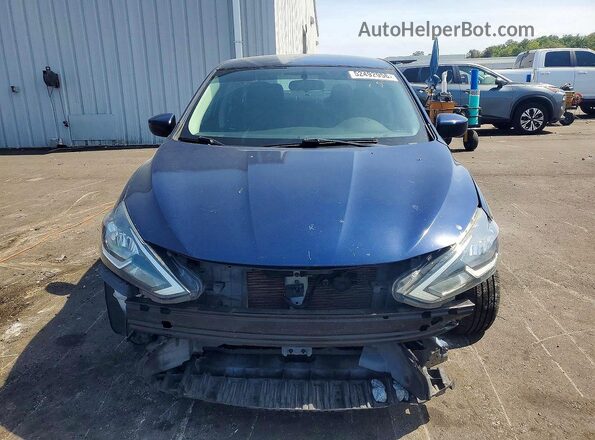 3N1AB7AP8GY237129 2016 NISSAN SENTRA Blue Widok z przodu