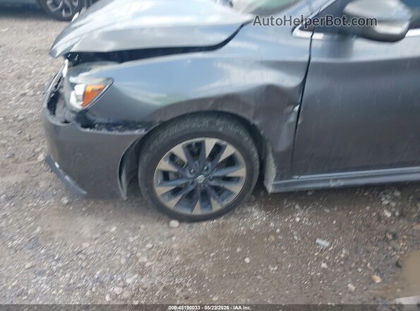 3N1AB7AP8GY289358 2016 NISSAN SENTRA Gray უკანა სალონის ხედი