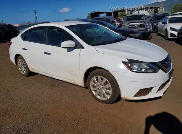 3N1AB7AP8HL649324 2017 NISSAN SENTRA White Delantero derecho