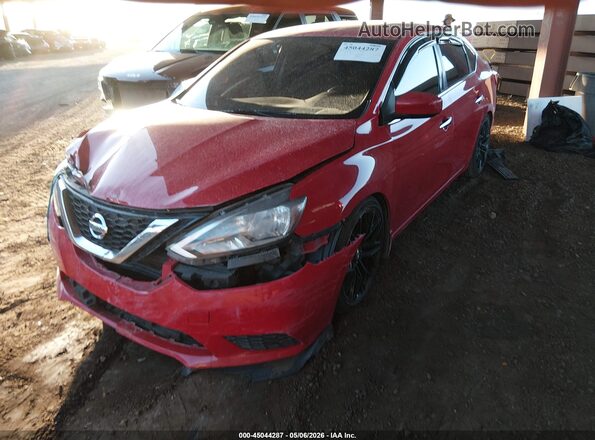 3N1AB7AP8HL653177 2017 NISSAN SENTRA Red 
