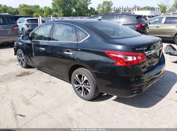 3N1AB7AP8HL674871 2017 NISSAN SENTRA Black Հետևի ձախ