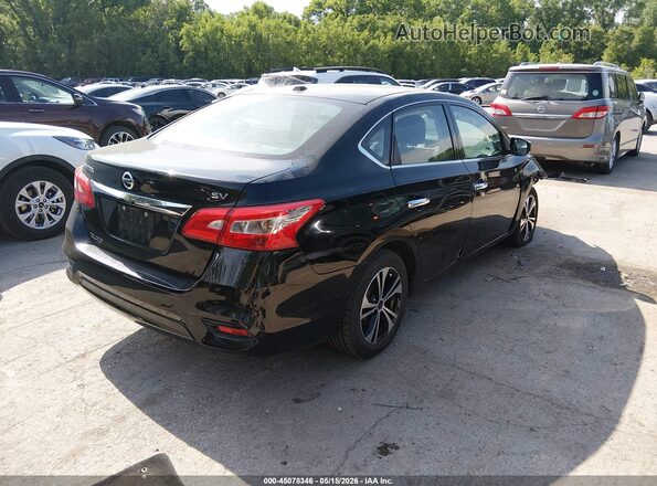 3N1AB7AP8HL674871 2017 NISSAN SENTRA Black Հետևի աջ