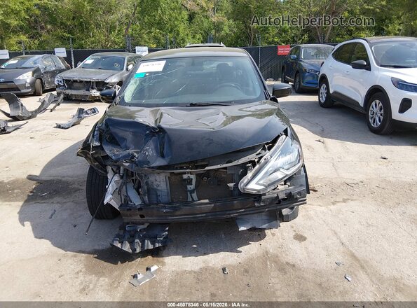 3N1AB7AP8HL674871 2017 NISSAN SENTRA Black Սալոնի հետևի տեսք