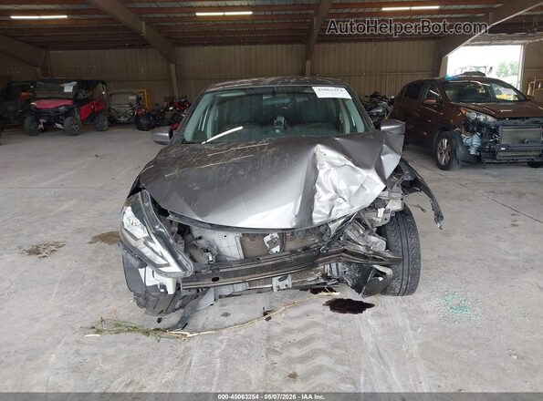 3N1AB7AP8HY211762 2017 NISSAN SENTRA Gray Dashboard view