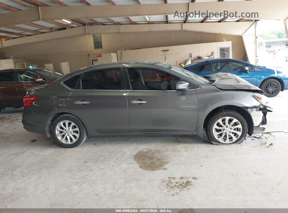 3N1AB7AP8HY211762 2017 NISSAN SENTRA Gray Instrument cluster view