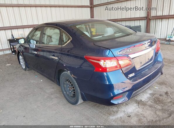 3N1AB7AP8HY224091 2017 NISSAN SENTRA Blue Հետևի ձախ