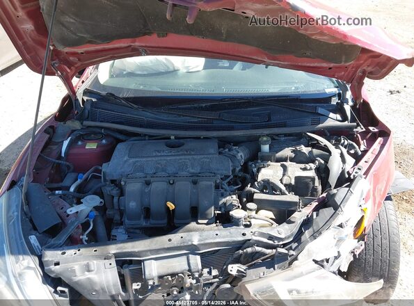 3N1AB7AP8HY264672 2017 NISSAN SENTRA Красный 