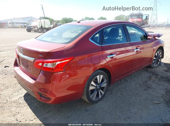 3N1AB7AP8HY264672 2017 NISSAN SENTRA Красный 