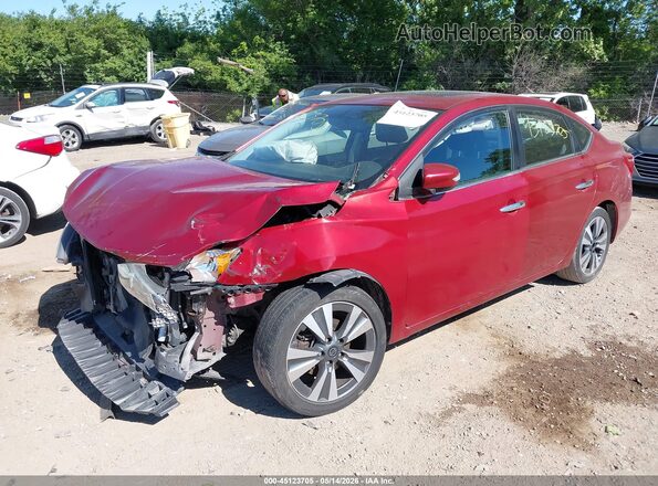3N1AB7AP8HY264672 2017 NISSAN SENTRA Красный 