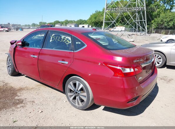 3N1AB7AP8HY264672 2017 NISSAN SENTRA Красный 