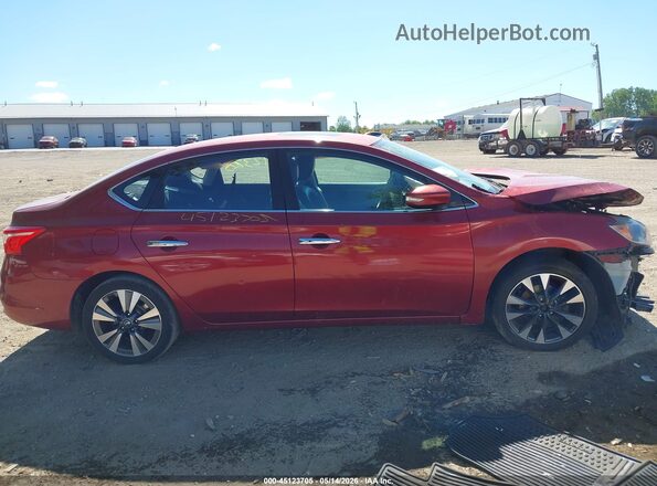 3N1AB7AP8HY264672 2017 NISSAN SENTRA Красный 