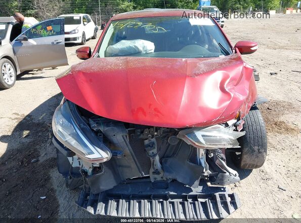 3N1AB7AP8HY264672 2017 NISSAN SENTRA Красный 