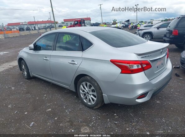3N1AB7AP8HY299714 2017 NISSAN SENTRA Silver Հետևի ձախ