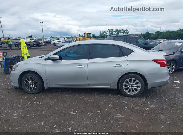 3N1AB7AP8HY299714 2017 NISSAN SENTRA Silver Սալոնի 360 աստիճան տեսք