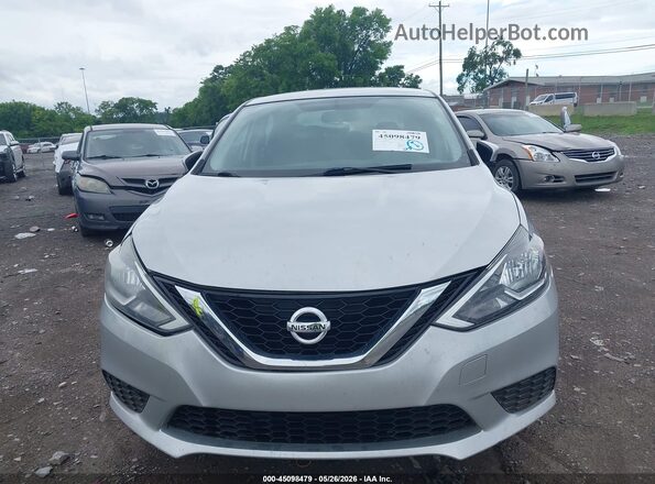 3N1AB7AP8HY299714 2017 NISSAN SENTRA Silver Սարքավորումների վահանակի տեսք