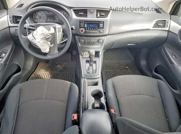 3N1AB7AP8HY371396 2017 NISSAN SENTRA Black წინა პანელის ხედი