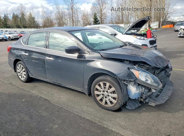 3N1AB7AP8HY371396 2017 NISSAN SENTRA Black წინა მარჯვენა