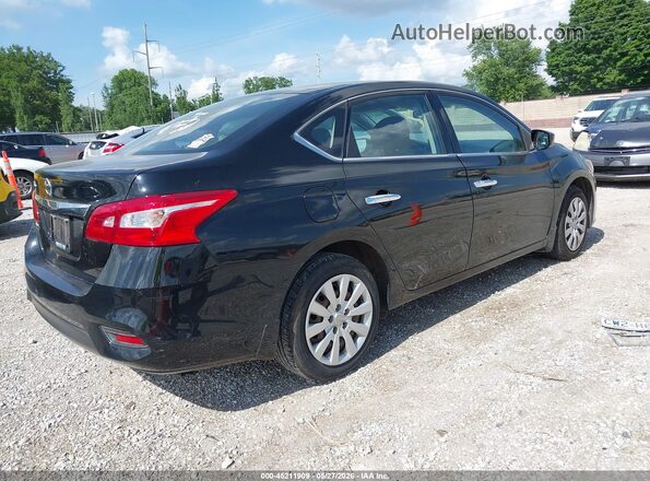 3N1AB7AP8HY403604 2017 NISSAN SENTRA Black Trasero derecho