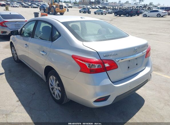 3N1AB7AP8JL628382 2018 NISSAN SENTRA Silver Հետևի ձախ