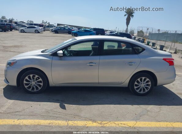 3N1AB7AP8JL628382 2018 NISSAN SENTRA Silver Սալոնի 360 աստիճան տեսք