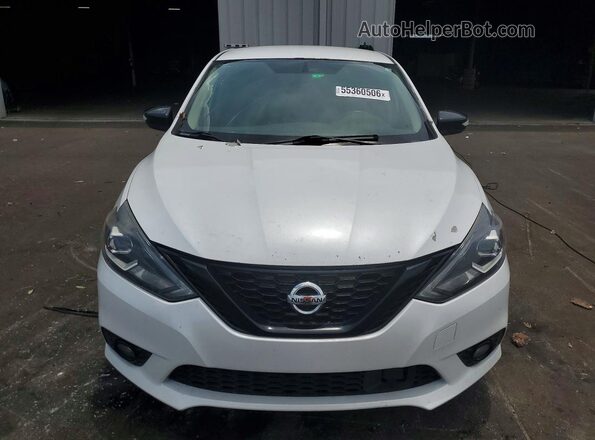 3N1AB7AP8JY253161 2018 NISSAN SENTRA Белый Вид спереди