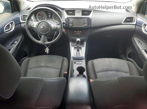 3N1AB7AP8JY253161 2018 NISSAN SENTRA Белый Вид панели приборов