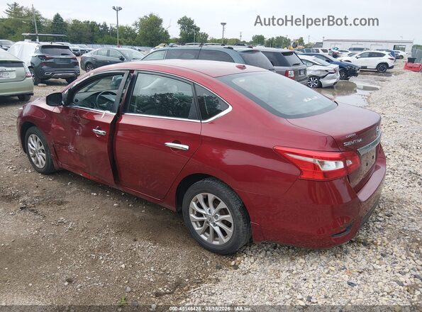3N1AB7AP8JY265701 2018 NISSAN SENTRA Red 