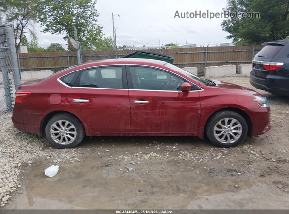 3N1AB7AP8JY265701 2018 NISSAN SENTRA Red 