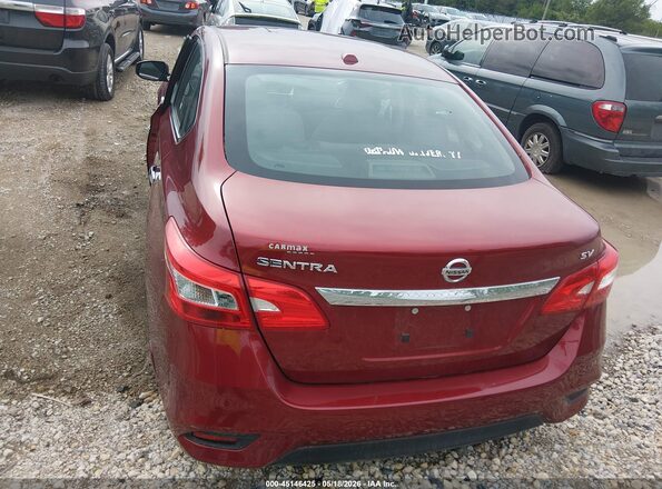3N1AB7AP8JY265701 2018 NISSAN SENTRA Red 