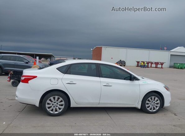 3N1AB7AP8JY319692 2018 NISSAN SENTRA White Vista interior trasera