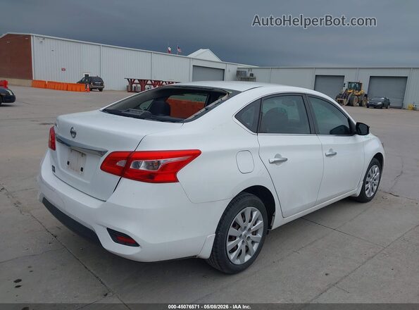 3N1AB7AP8JY319692 2018 NISSAN SENTRA White Trasero derecho