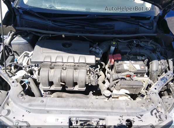 3N1AB7AP8JY346987 2018 NISSAN SENTRA Blue Vista trasera