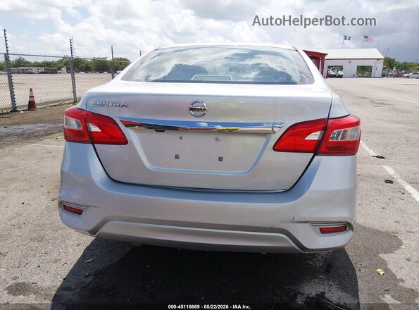 3N1AB7AP8KY211798 2019 NISSAN SENTRA Серебряный 